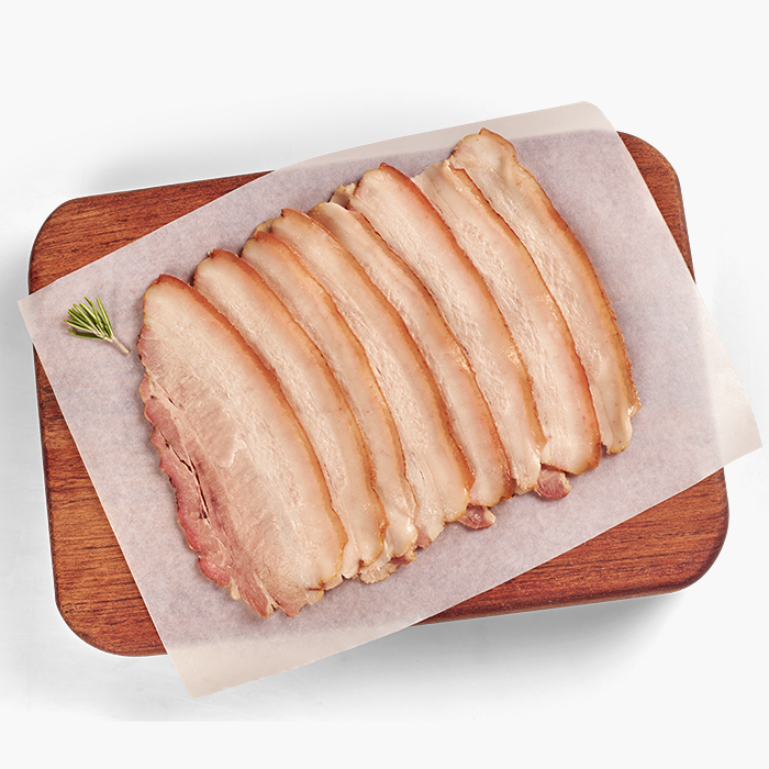 Tocineta Ahumada tajada x 1/2 libra