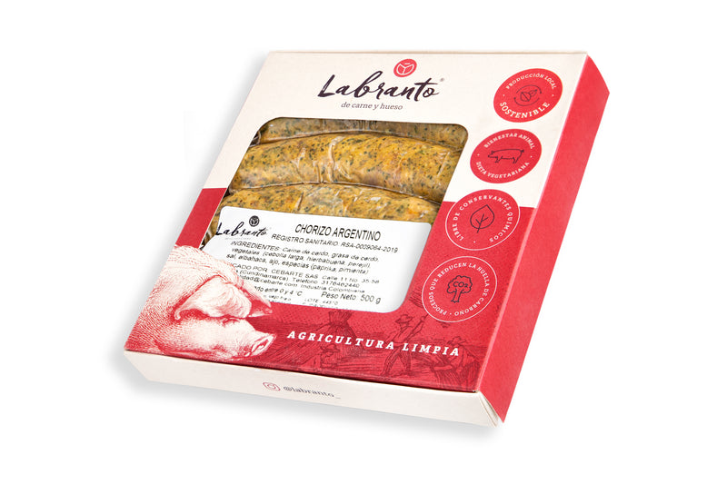 Chorizo Argentino x 5 und - 1 libra
