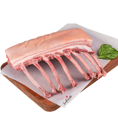 Rack de chuletas con piel x und - 5 libras