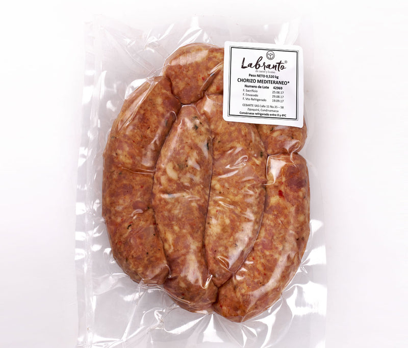 Chorizo Mediterráneo x 5 und - 1 libra